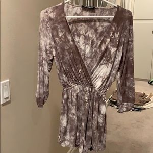 Tie dye romper